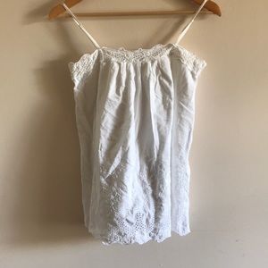 White Gap Blouse